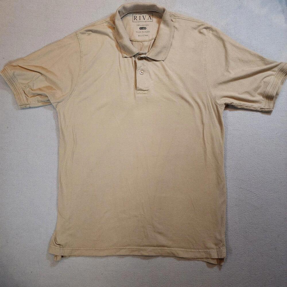 Riva Polo Brown Cotton‎ Extra Large XL